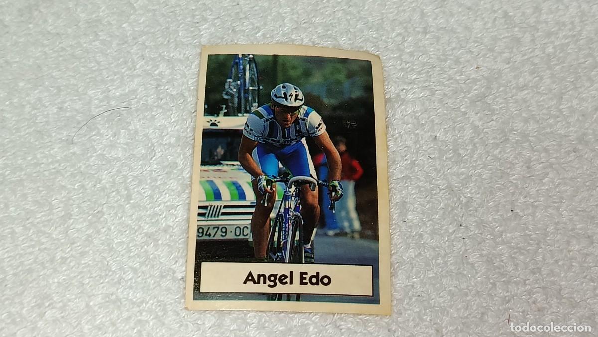 Coleccionismo cromos antiguos: BIMBO BIMBOCAO : ANTIGUO CROMO N&ordm; 50 LA VUELTA CICLISTA DE BIMBO THIERRY ELISSALDE A&Ntilde;OS 90 SIN PEGAR