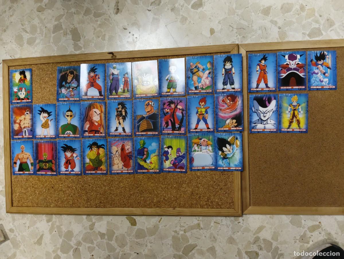 Coleccionismo cromos antiguos: 31 CARTAS CARDS DRAGONBALL Z BOLA DE DRAGON - SCAOUTEUR FORCE - PANINI - DEL 19 AL 50 (FALTA EL 20)