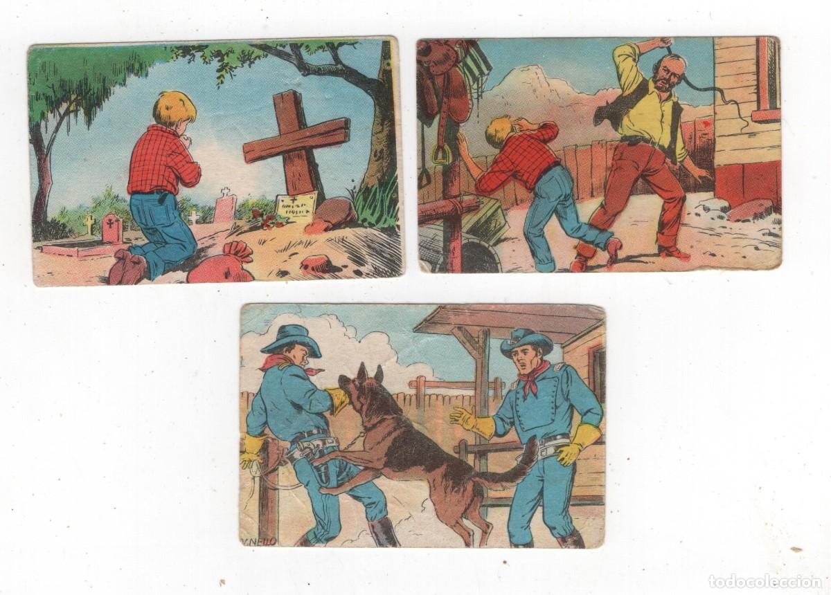 Coleccionismo cromos antiguos: RIN TIN TIN, REVERSO VORROSO (VER) N&ordm; 117 - 76 - 74 (USA) IMAGEN DOS CARAS