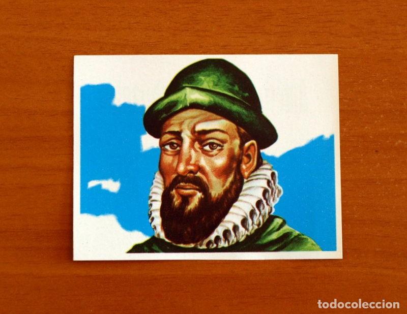Coleccionismo cromos antiguos: Am&eacute;rica y sus Habitantes - N&ordm; 22 Francisco Pizarro - Editorial Maga A&ntilde;o 1968 - Cromo Nunca Pegado