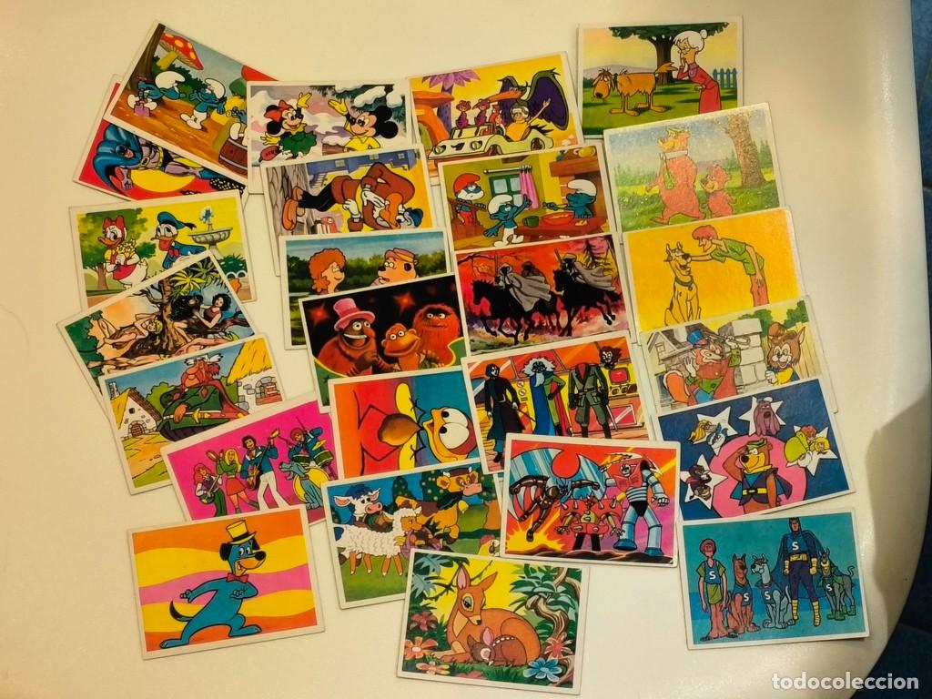 Coleccionismo cromos antiguos: LOTE 25 CROMOS DIFERENTES SIN PEGAR FESTIVAL DEL DIBUJO ANIMADO