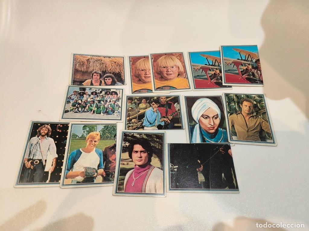 Coleccionismo cromos antiguos: LOTE 13 CROMOS TELESTARS A&Ntilde;OS 70