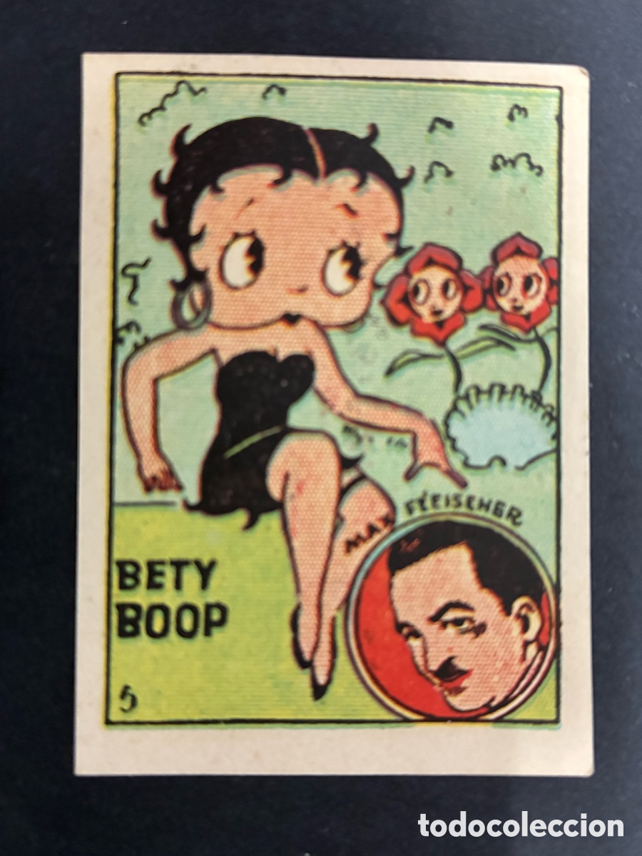 Coleccionismo cromos antiguos: CROMO BETTY BOO 1939 SIN PEGAR # 6 EDITORIAL BRUGUERA