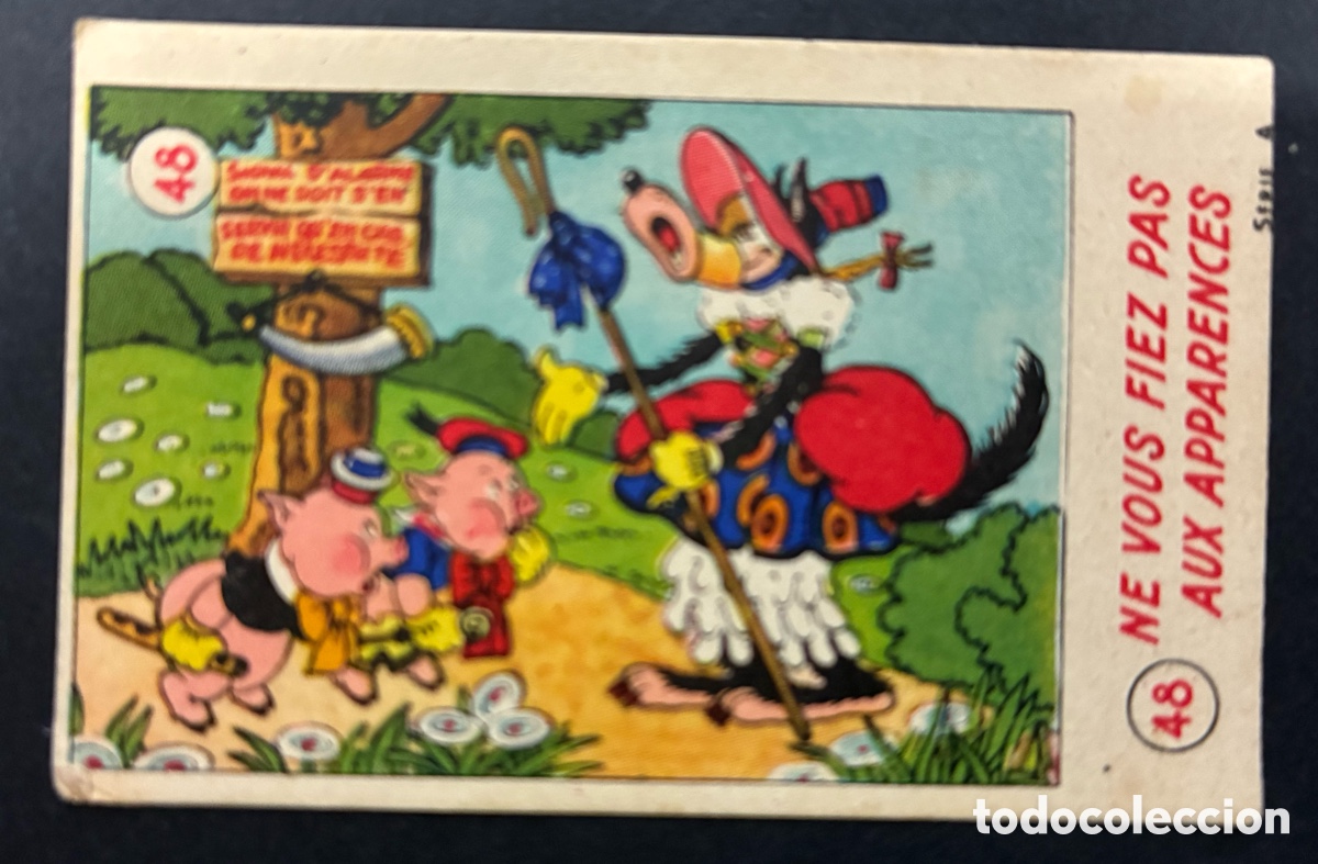 Coleccionismo cromos antiguos: CROMO SIN PEGAR WALT DISNEY # 46 SERIE A 1936