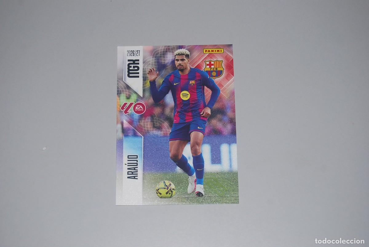 Coleccionismo cromos antiguos: ARAUJO DEL F.C. BARCELONA MGK MEGACRACKS N&ordm;80 LIGA 2026-2027, 26-27