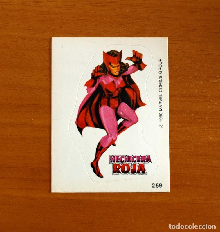 Collezionismo Figurine antiche: Superh&eacute;roes - N&ordm; 259 Hechicera Roja - Marvel 1980 Comics Group - Chocolates Terrabusi - Nunca pegado