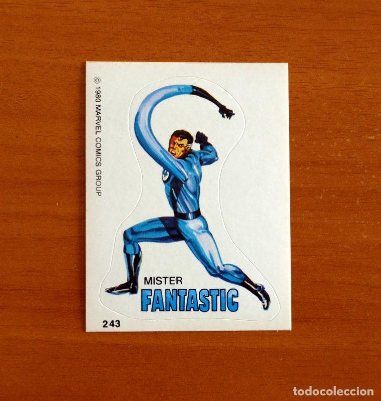 Collezionismo Figurine antiche: Superh&eacute;roes - N&ordm; 243 Mister Fantastic - Marvel 1980 Comics Group- Chocolates Terrabusi -Nunca pegado