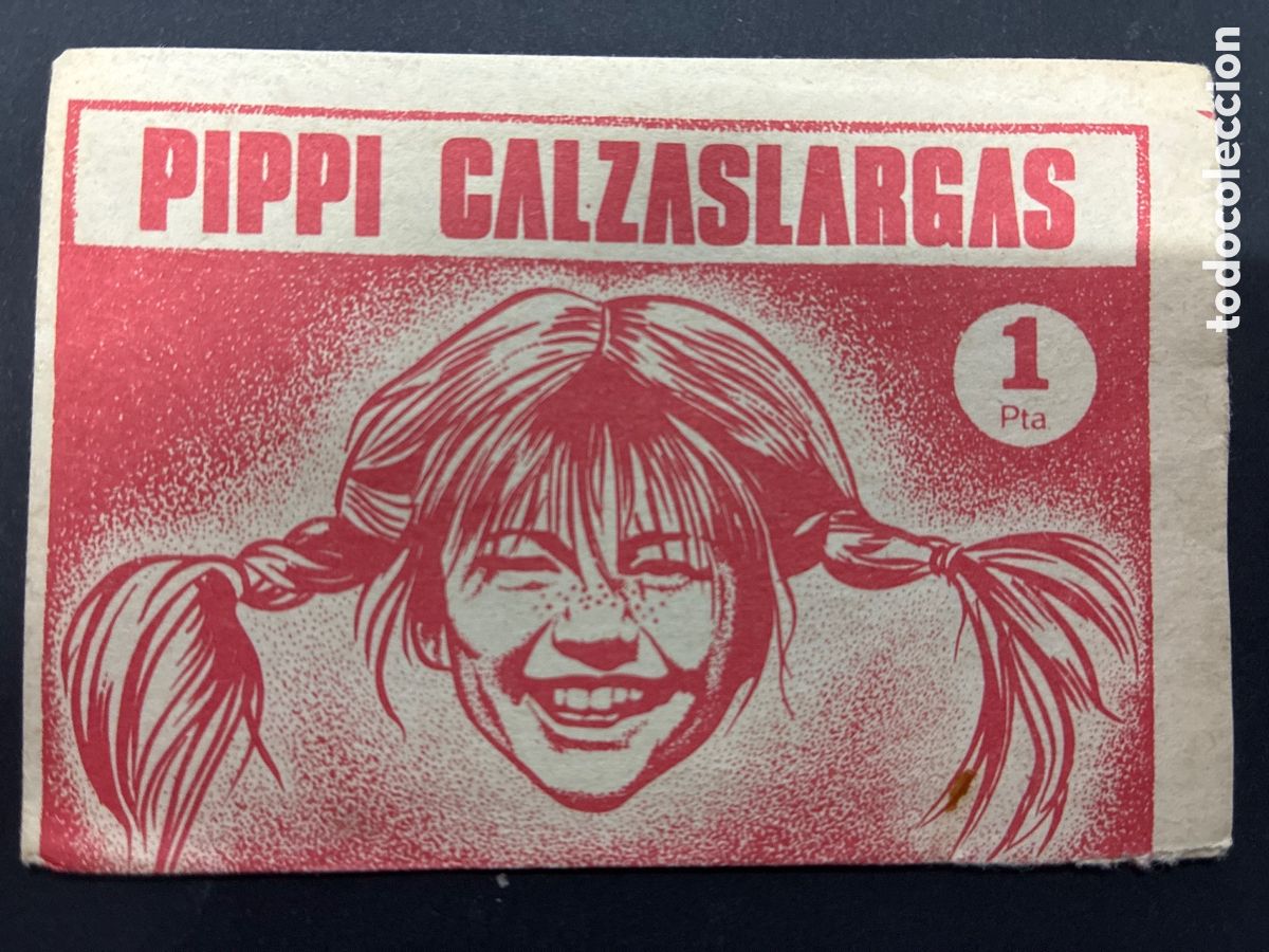 Collezionismo Figurine antiche: SOBRE CON CROMOS SERIE PIPPI CALZASLARGAS EDITORIAL FHER