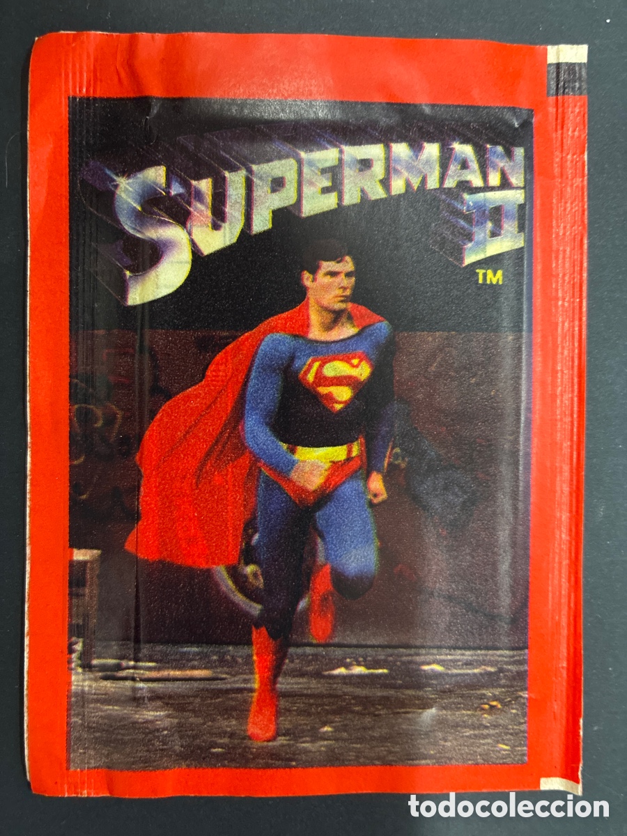 Coleccionismo cromos antiguos: SOBRE CON CROMOS PELICULA SUPERMAN II EDITORIAL FHER
