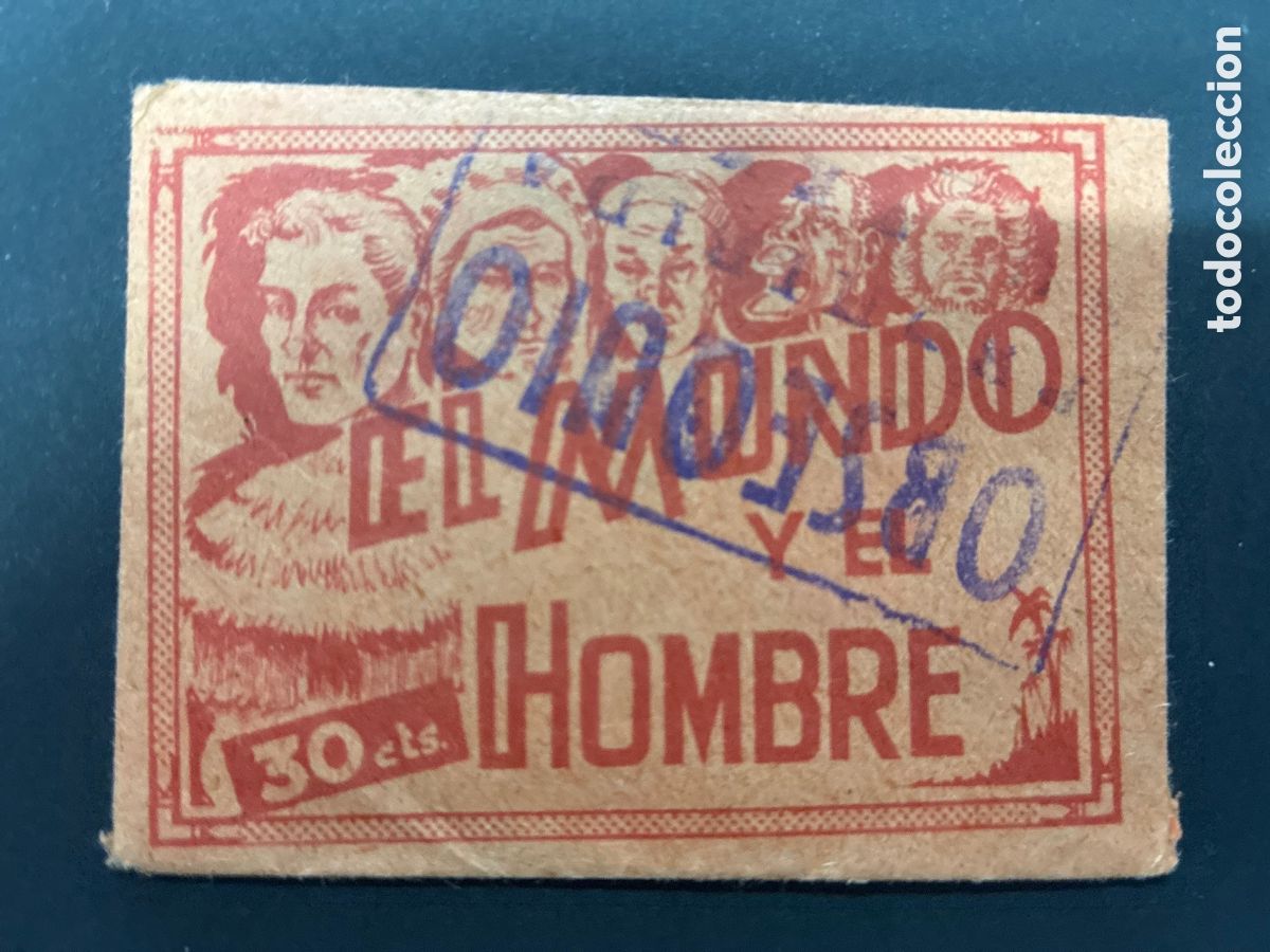 Coleccionismo cromos antiguos: SOBRE CON CROMOS EL MUNDO Y EL HOMBRE EDITORIAL FHER