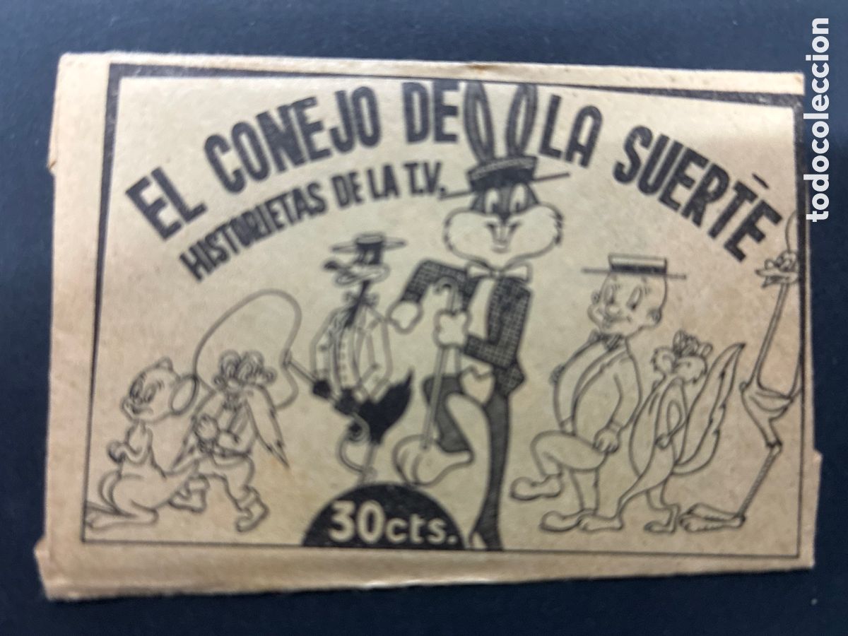Coleccionismo cromos antiguos: SOBRE CON CROMOS EL CONEJO DE LA SUERTE EDITORIAL FHER