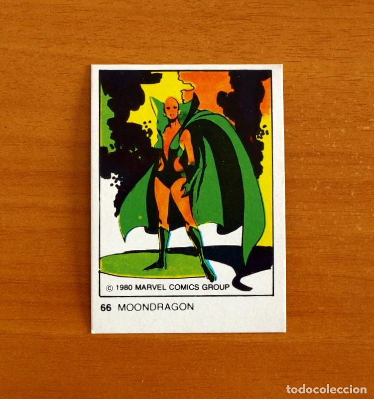 Coleccionismo cromos antiguos: Superh&eacute;roes - N&ordm; 66, Moondragon - Marvel 1980 Comics Group - Chocolates Terrabusi - Nunca pegado