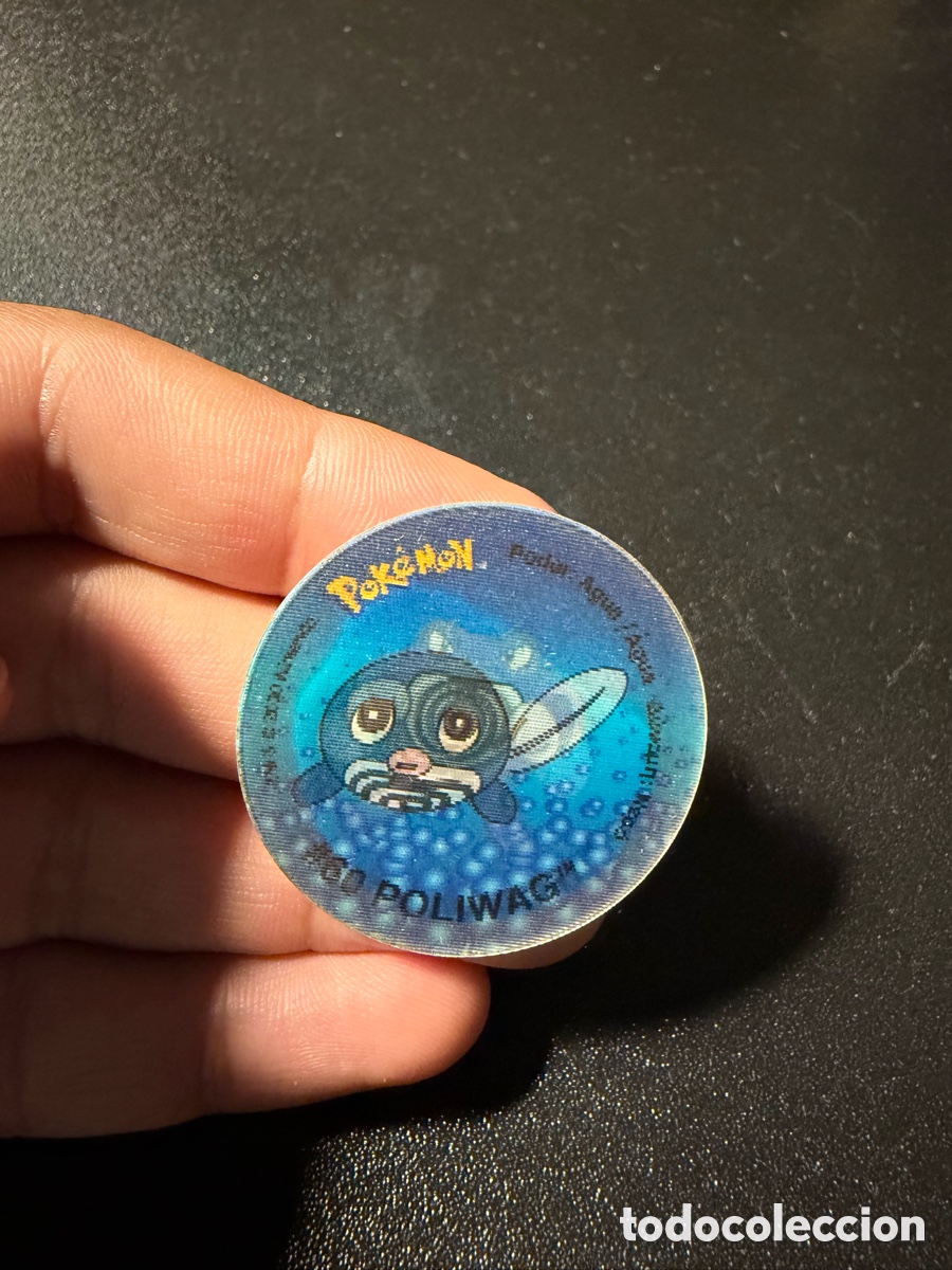 Coleccionismo cromos antiguos: TAZO - N&ordm; #60 POLIWAG #61 POLIWHIRL #62 POLIWRATH - POKEMON TAZO 2 - MATUTANO - 2000 (HOLOGRAFICO)