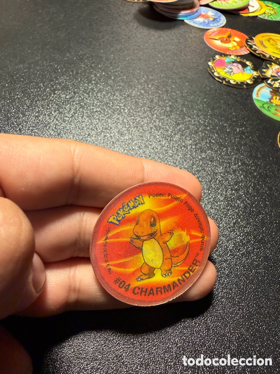 Coleccionismo cromos antiguos: TAZO - N&ordm; #04 CHARMANDER #05 CHARMELEON #06 CHARIZARD - POKEMON TAZO 2 - MATUTANO 2000 (HOLOGRAFICO)