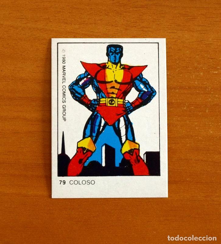 Coleccionismo cromos antiguos: Superh&eacute;roes - N&ordm; 79, Coloso - Marvel 1980 Comics Group - Chocolates Terrabusi - Nunca Pegado