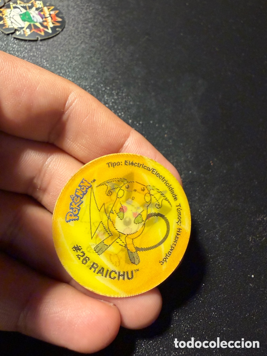 Coleccionismo cromos antiguos: TAZO POKEMON -- A&Ntilde;O 2001 -- POKEMON TAZO 3 HOLOGRAFICO -- MATUTANO - ESPA&Ntilde;A -- N&ordm; 25 26 PIKACHU