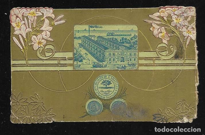 Coleccionismo cromos antiguos: Cromo/ Regalo de la Casa Amatller fundada en 1800 troquelado