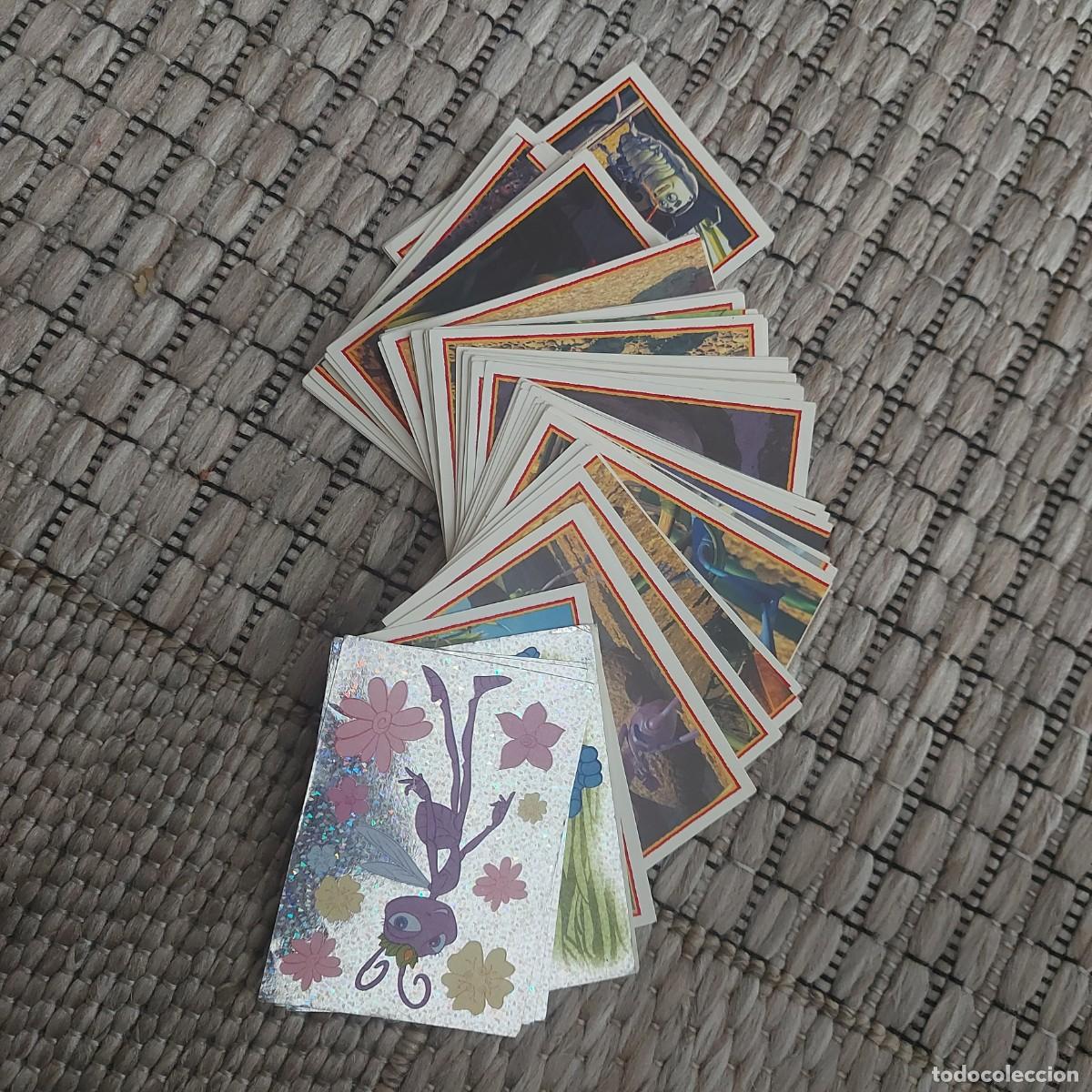 Coleccionismo cromos antiguos: LOTE 92 CROMOS BICHOS DISNEY PANINI