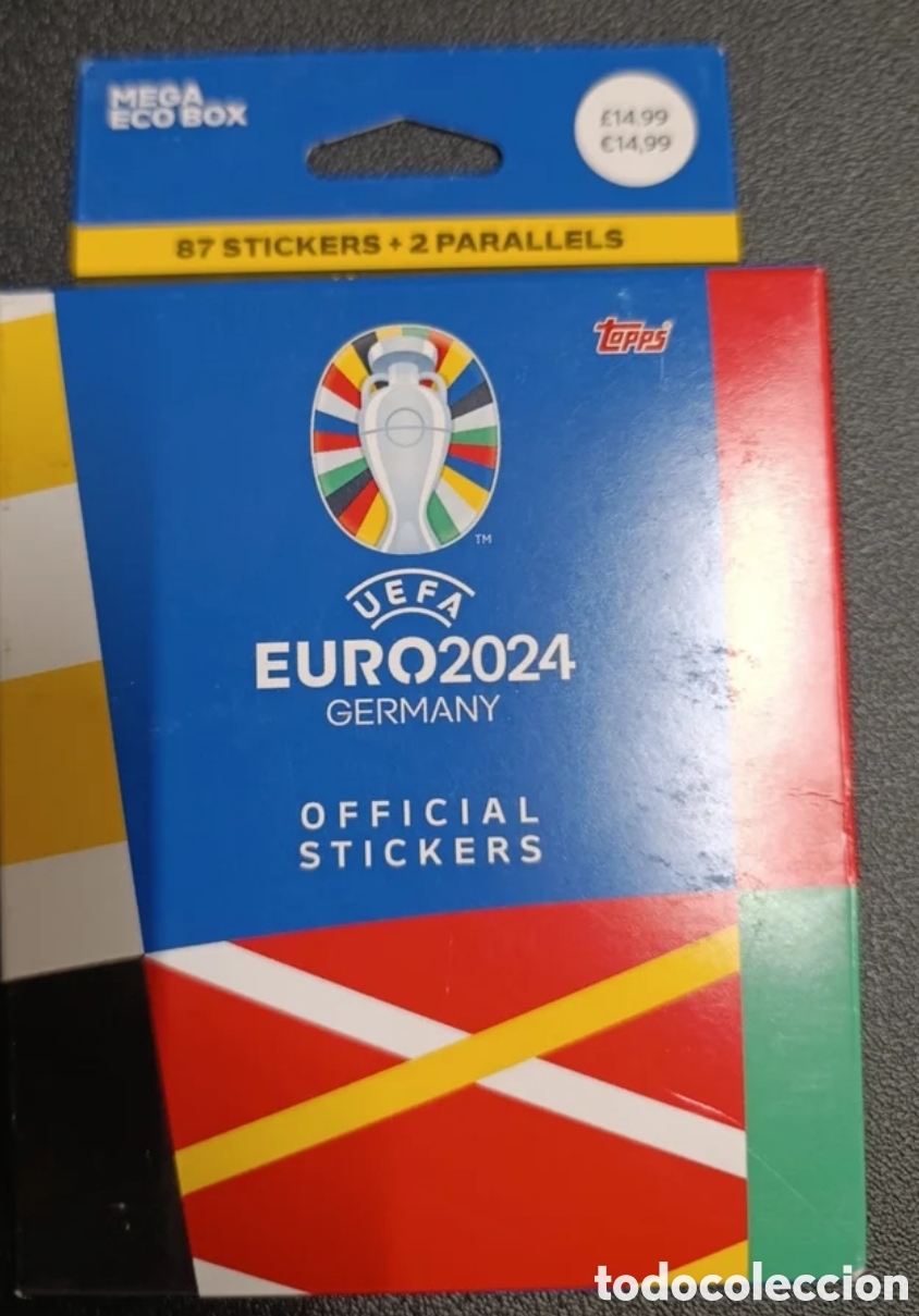 Coleccionismo cromos antiguos: Mega Eco Box Topps Euro 2024 - Foto 2