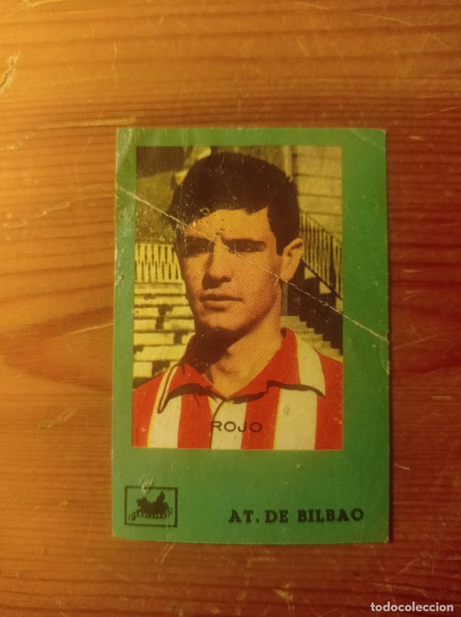 Coleccionismo cromos antiguos: Rojo - Ath. de Bilbao - Campeones y Estrellas - Chocolates La Cibeles 1968