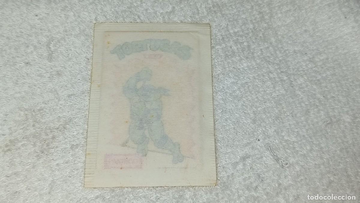 Coleccionismo cromos antiguos: PANRICO : ANTIGUO CROMO LUMINISCENTES DE LAS TORTUGAS NINJA - LEONARDO - SIN ABRIR A&Ntilde;OS 90