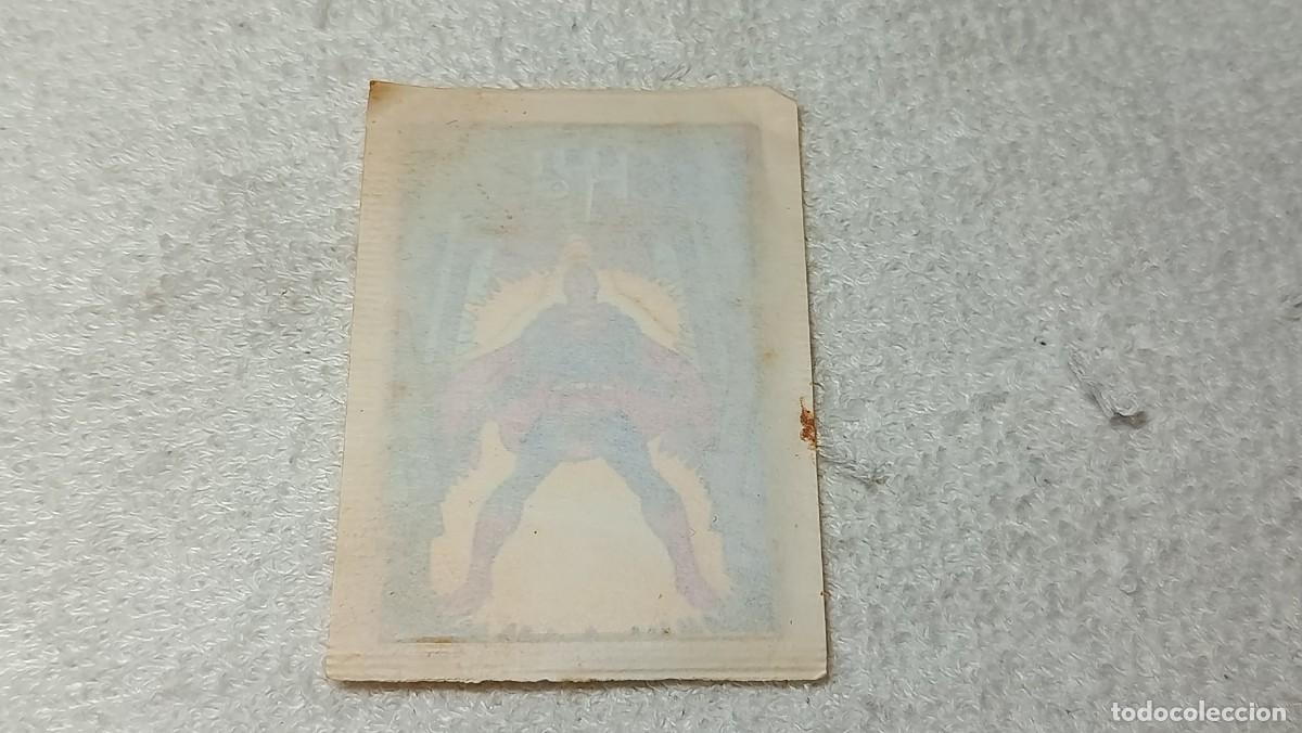 Coleccionismo cromos antiguos: PANRICO : ANTIGUO CROMO SUPERMAN TROQUELADO 3D SIN ABRIR A&Ntilde;OS 90