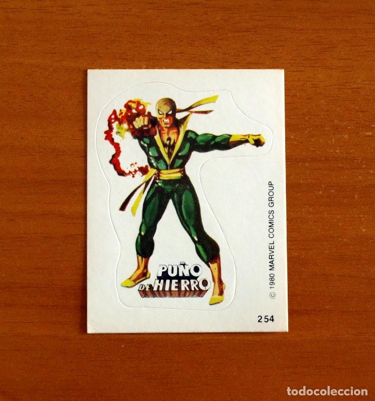 Collectionnisme Cartes &agrave; collectionner anciennes: Superh&eacute;roes - N&ordm; 254 Pu&ntilde;o de Hierro - Marvel 1980 Comics Group - Chocolates Terrabusi - Nunca pegado