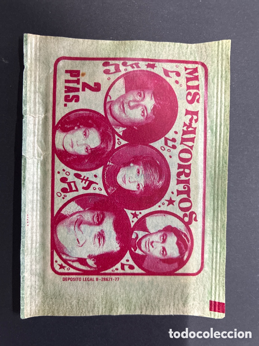 Coleccionismo cromos antiguos: SOBRE CON CROMOS MIS FAVORITOS EDITORIAL RUIZ ROMERO