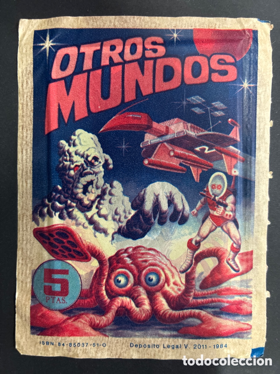 Coleccionismo cromos antiguos: SOBRE CON CROMOS OTROS MUNDOS EDITORIAL MAGA