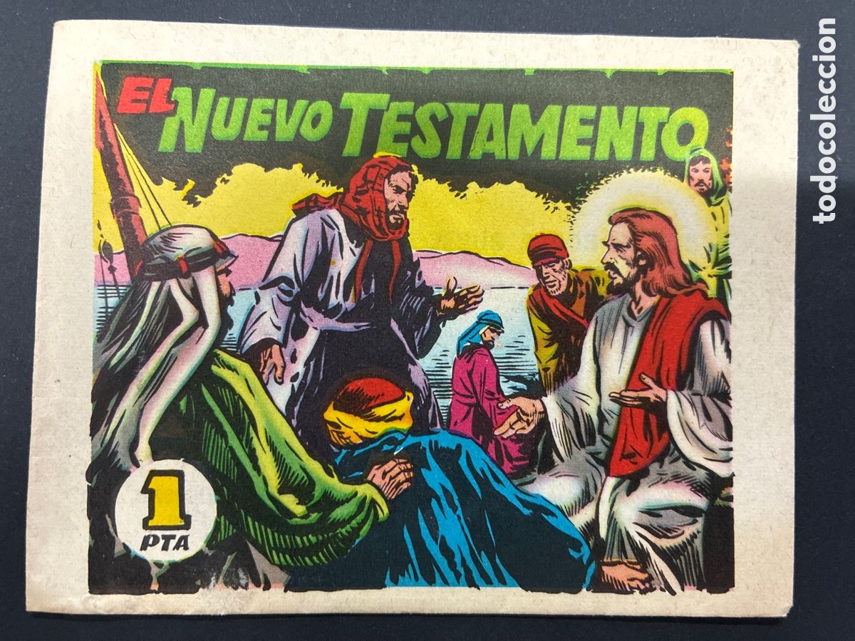 Coleccionismo cromos antiguos: SOBRE CON CROMOS EL NUEVO TESTAMENTO EDITORIAL PRODUCCIONES EDITORIALES