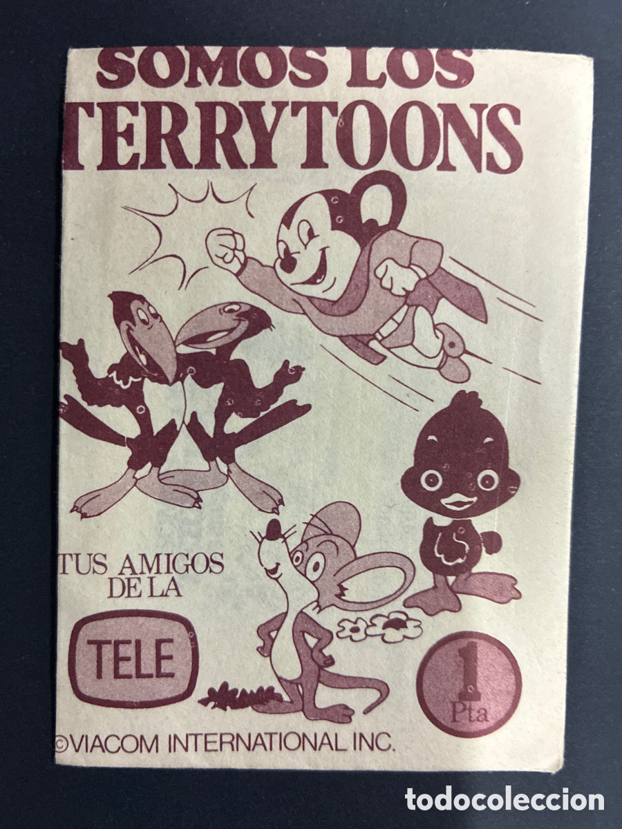 Coleccionismo cromos antiguos: SOBRE CON CROMOS ALBUM SOMOS LOS TERRY TOONS EDITORIAL PROES