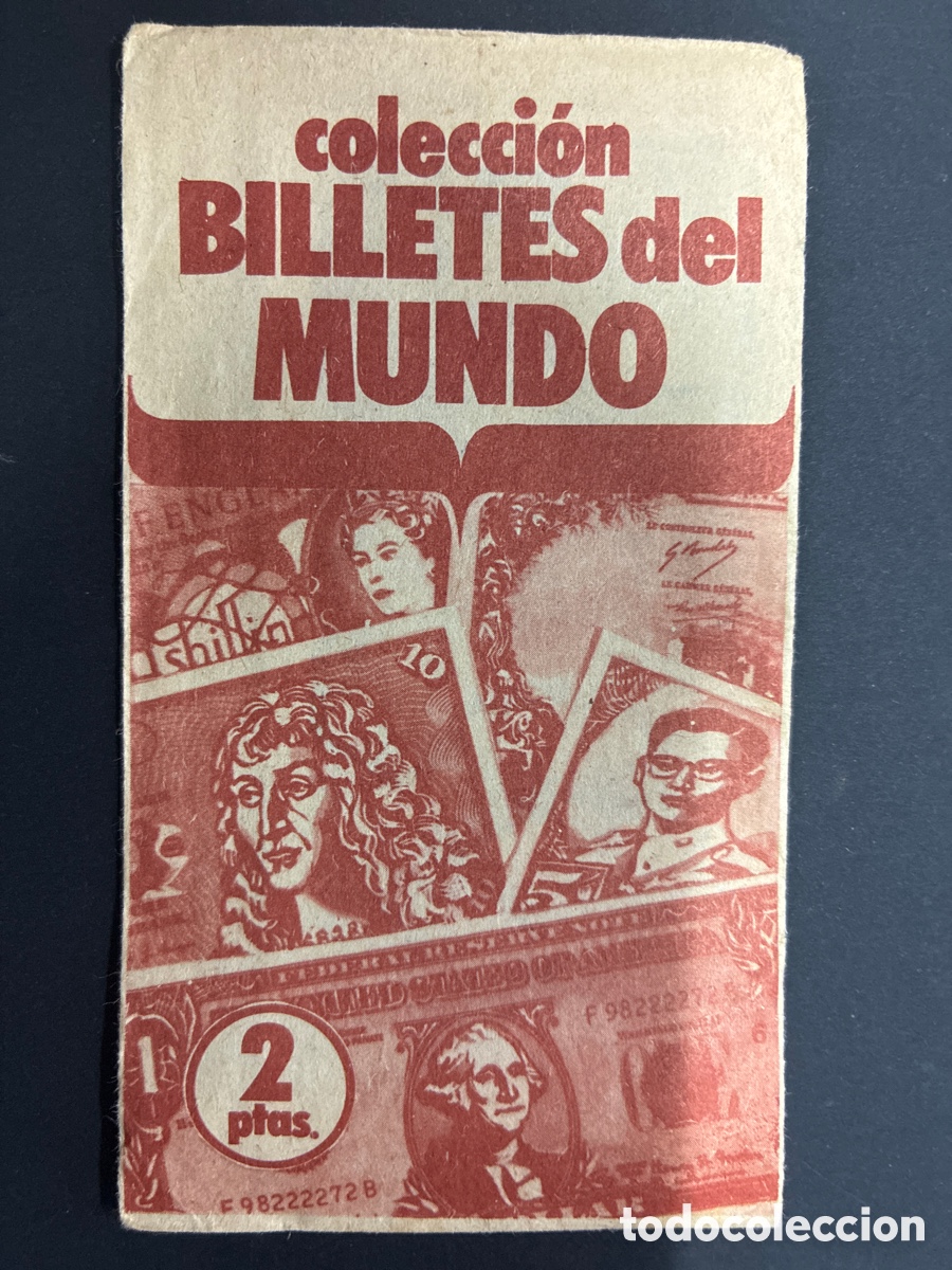 Coleccionismo cromos antiguos: SOBRE CON CROMOS ALBUM BILLETES DEL MUNDO