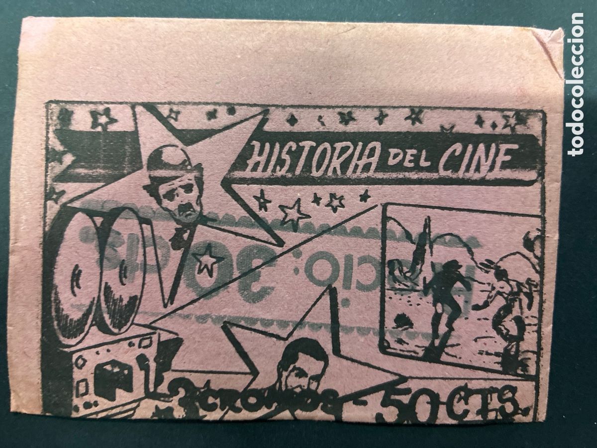 Coleccionismo cromos antiguos: SOBRE CON CROMOS ALBUM HISTORIA DEL CINE