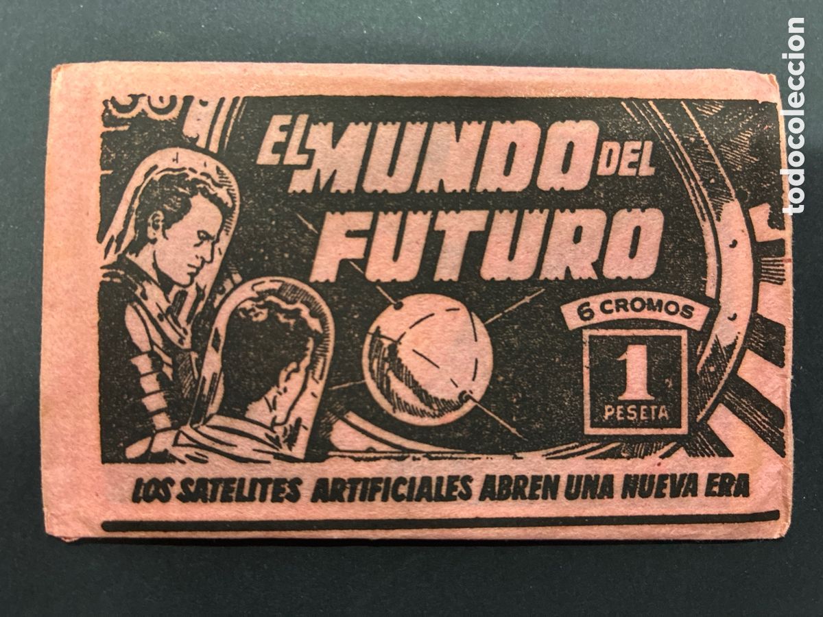 Coleccionismo cromos antiguos: SOBRE CON CROMOS ALBUM EL MUNDO FUTURO