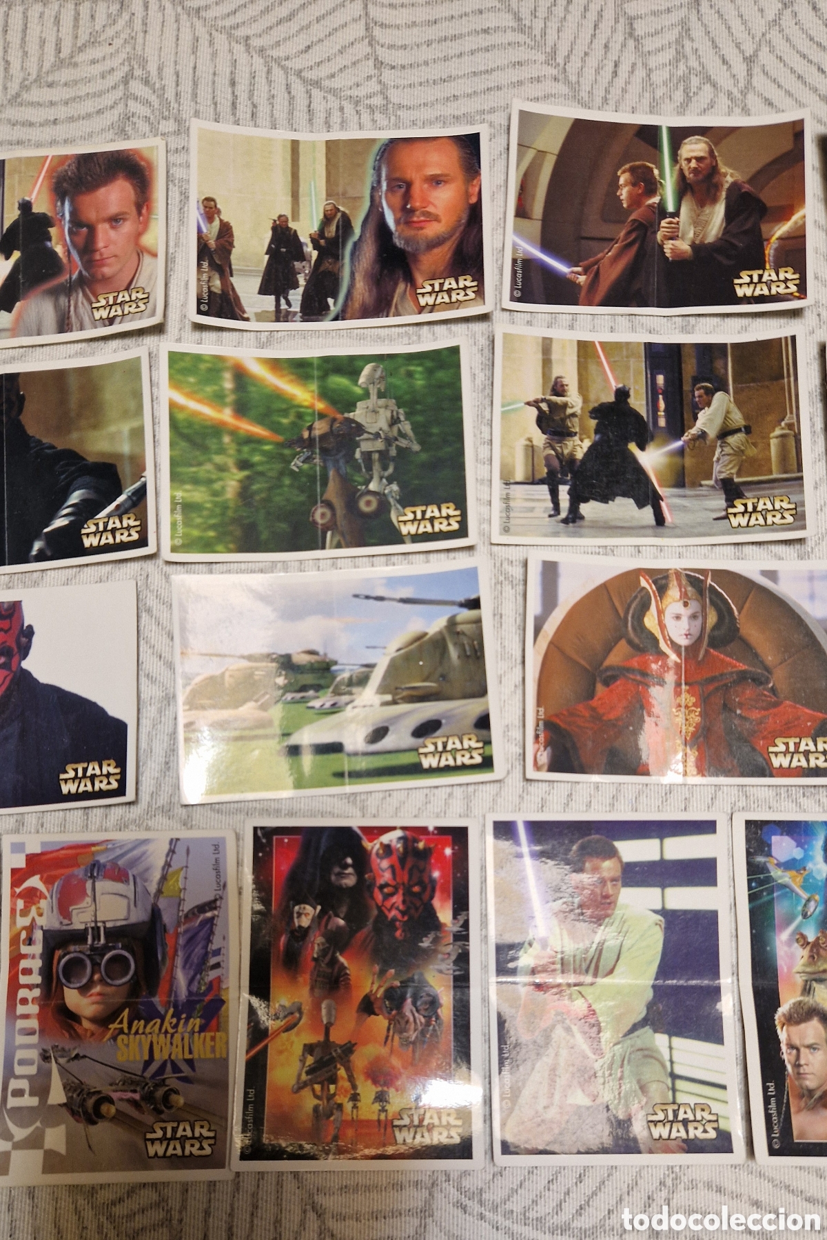 Coleccionismo cromos antiguos: Star wars set Bimbocao - Foto 3