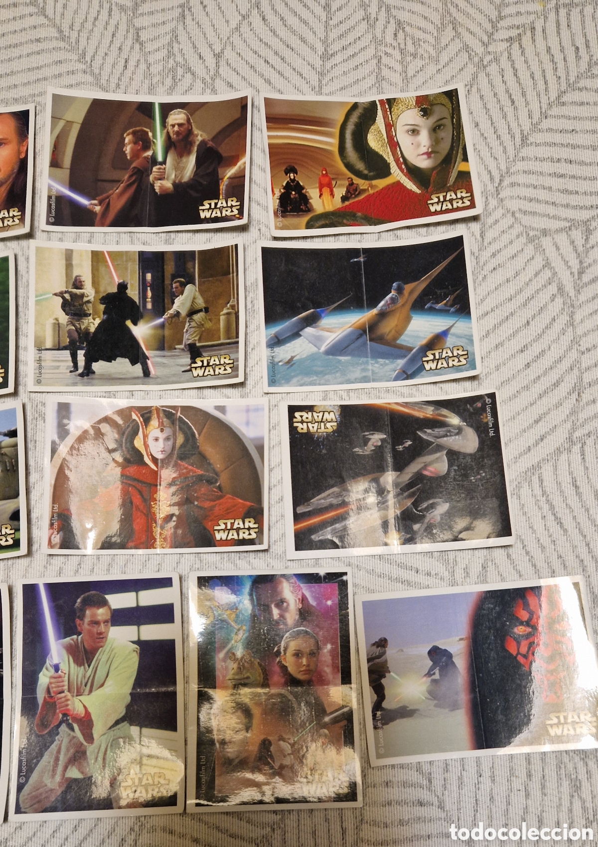Coleccionismo cromos antiguos: Star wars set Bimbocao - Foto 4
