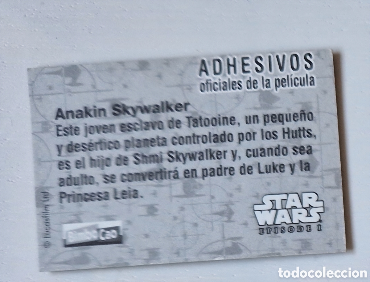 Coleccionismo cromos antiguos: Star wars set Bimbocao - Foto 7