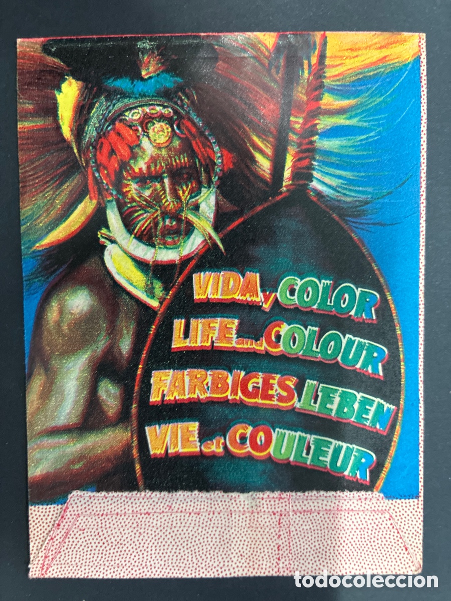 Coleccionismo cromos antiguos: SOBRE CON CROMOS ALBUM VIDA Y COLOR