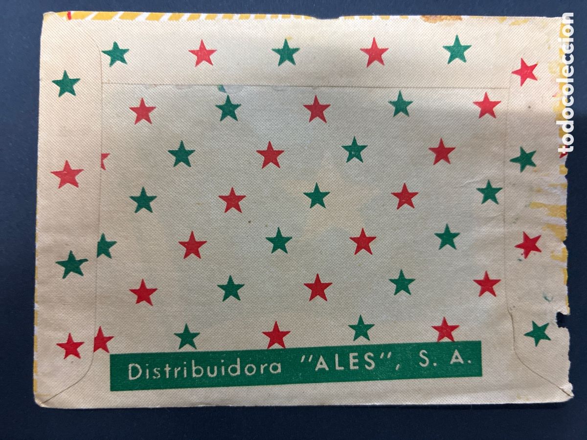 Coleccionismo cromos antiguos: SOBRE CON CROMOS COLECCION UNIVERSAL - Foto 2