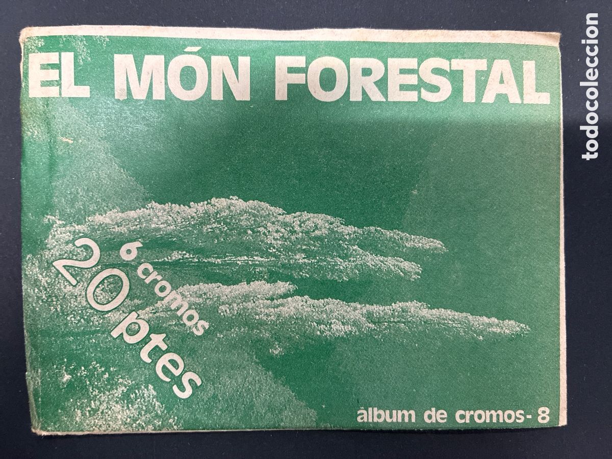 Coleccionismo cromos antiguos: SOBRE CON CROMOS ALBUM EL MON FORESTAL - Foto 1
