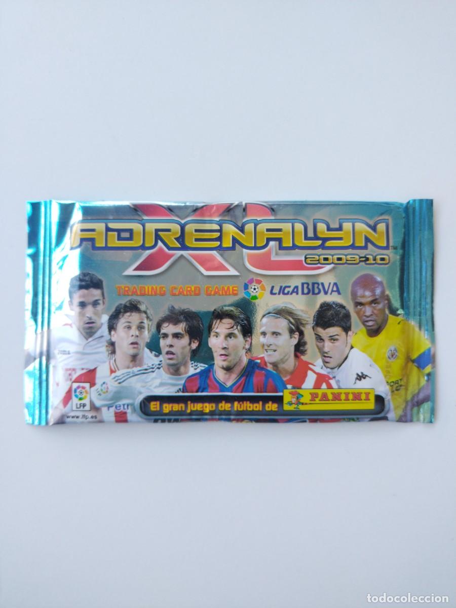 Coleccionismo cromos antiguos: SOBRES CROMOS SIN ABRIR LIGA 2009 2010. ADRENALYN