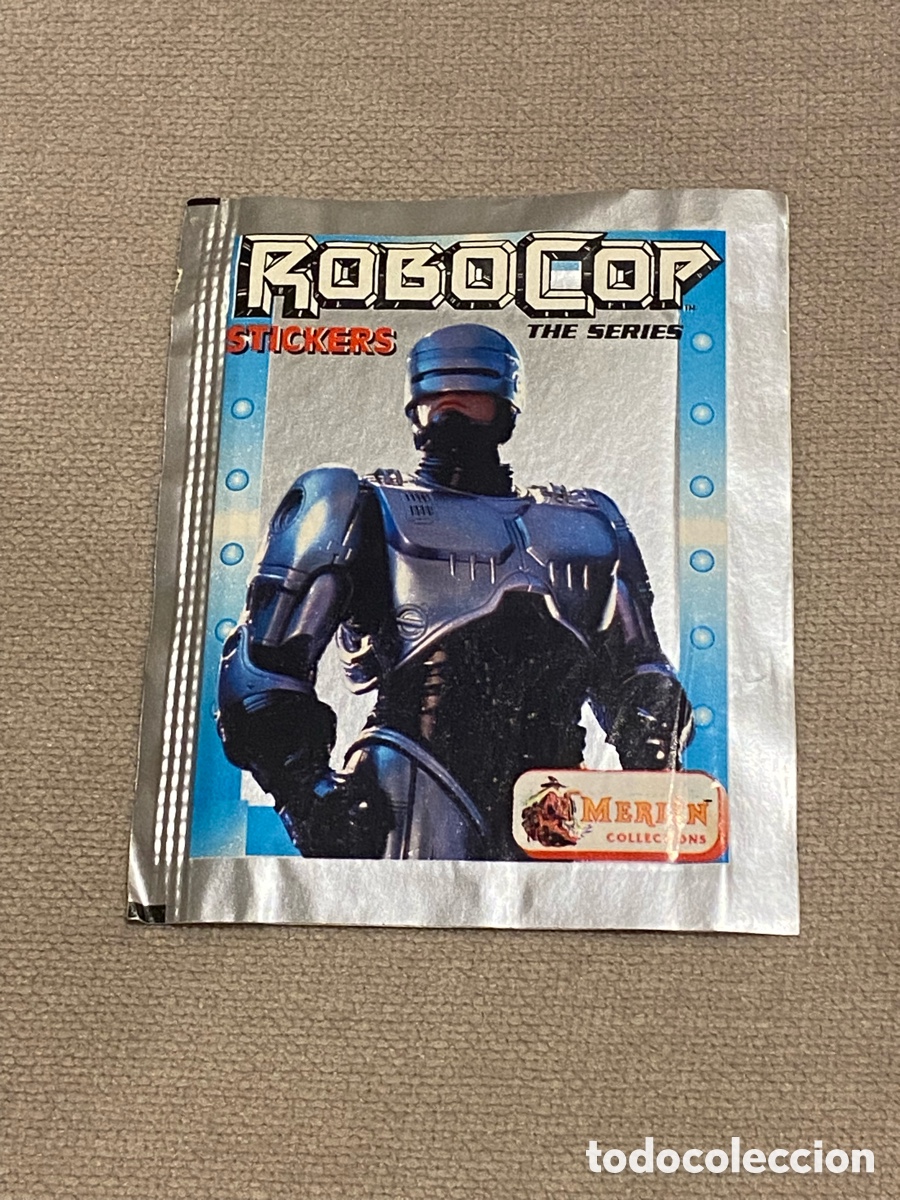 Coleccionismo cromos antiguos: Lote sobres sin abrir Robocop - Foto 3