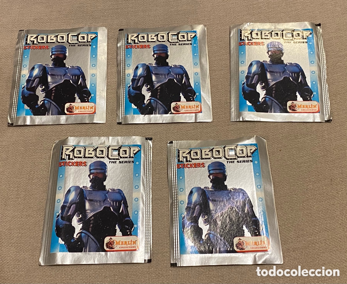 Collectionnisme Cartes &agrave; collectionner anciennes: Lote sobres sin abrir Robocop