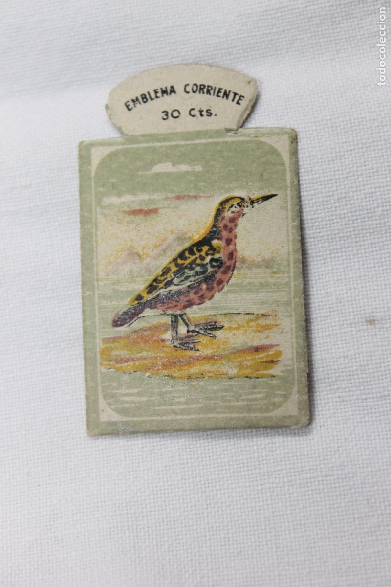Collectionnisme Cartes &agrave; collectionner anciennes: EMBLEMA AUXILIO SOCIAL PHALARUPUS N&ordm; 5