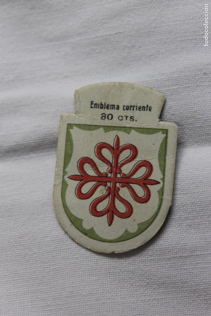 Coleccionismo cromos antiguos: EMBLEMA AUXILIO SOCIAL ORDEN DE CALATRAVA N&ordm; 3
