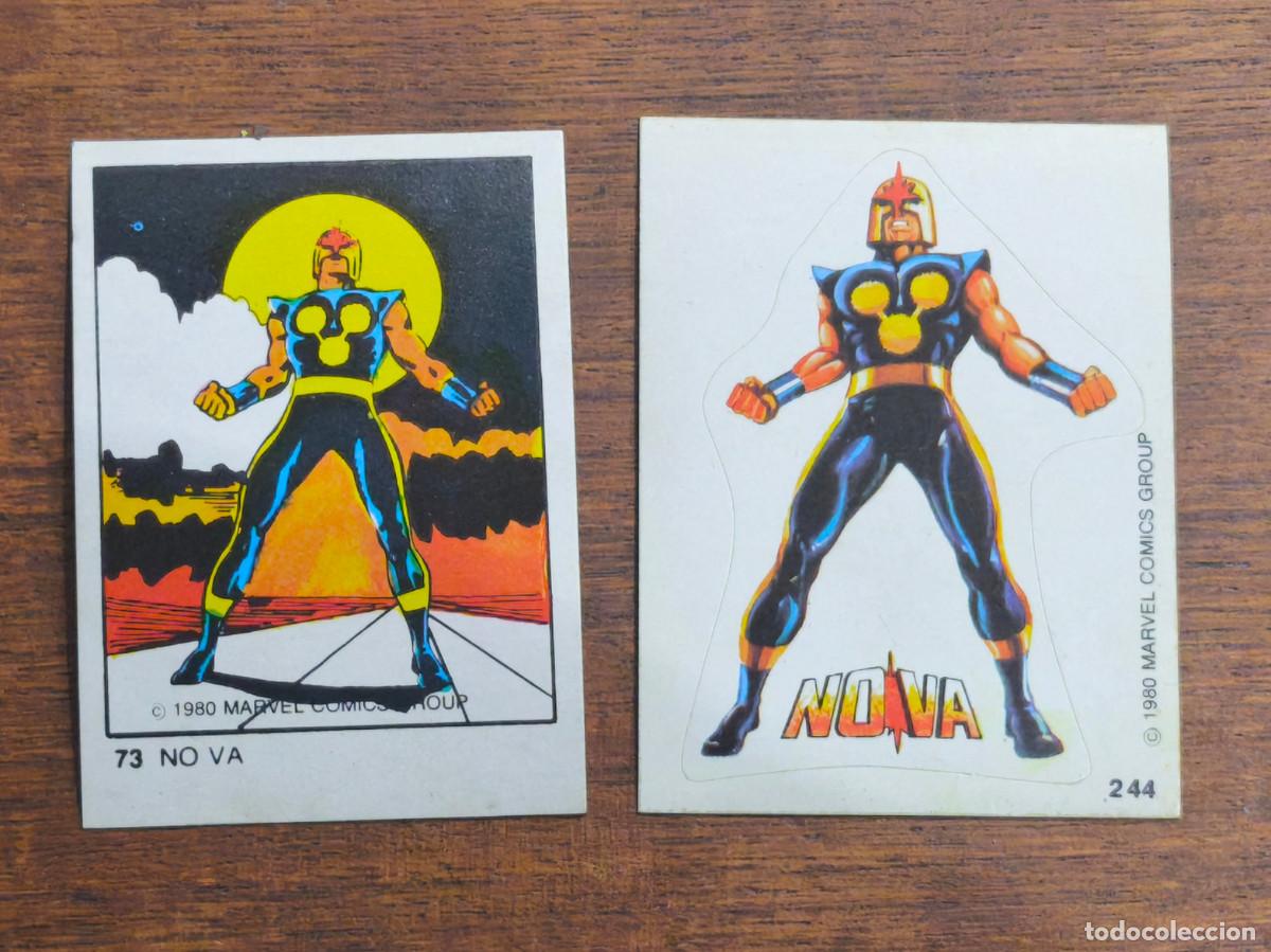 Colecionismo Cromos antigos: Marvel Superheroes Terrabusi de 1980. 2 Nova