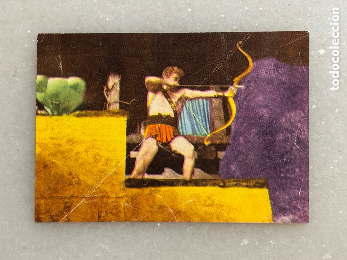 Coleccionismo cromos antiguos: Lote privado, un Cromo, historia del cine