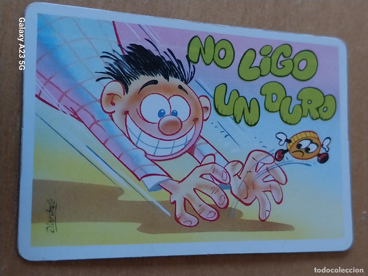 Coleccionismo cromos antiguos: BOLLYCAO PEGUITARJETAS II NO LIGO UN DURO ORIGINAL PROMO PASTELITOS DIVER GRAFIC A&Ntilde;OS 80