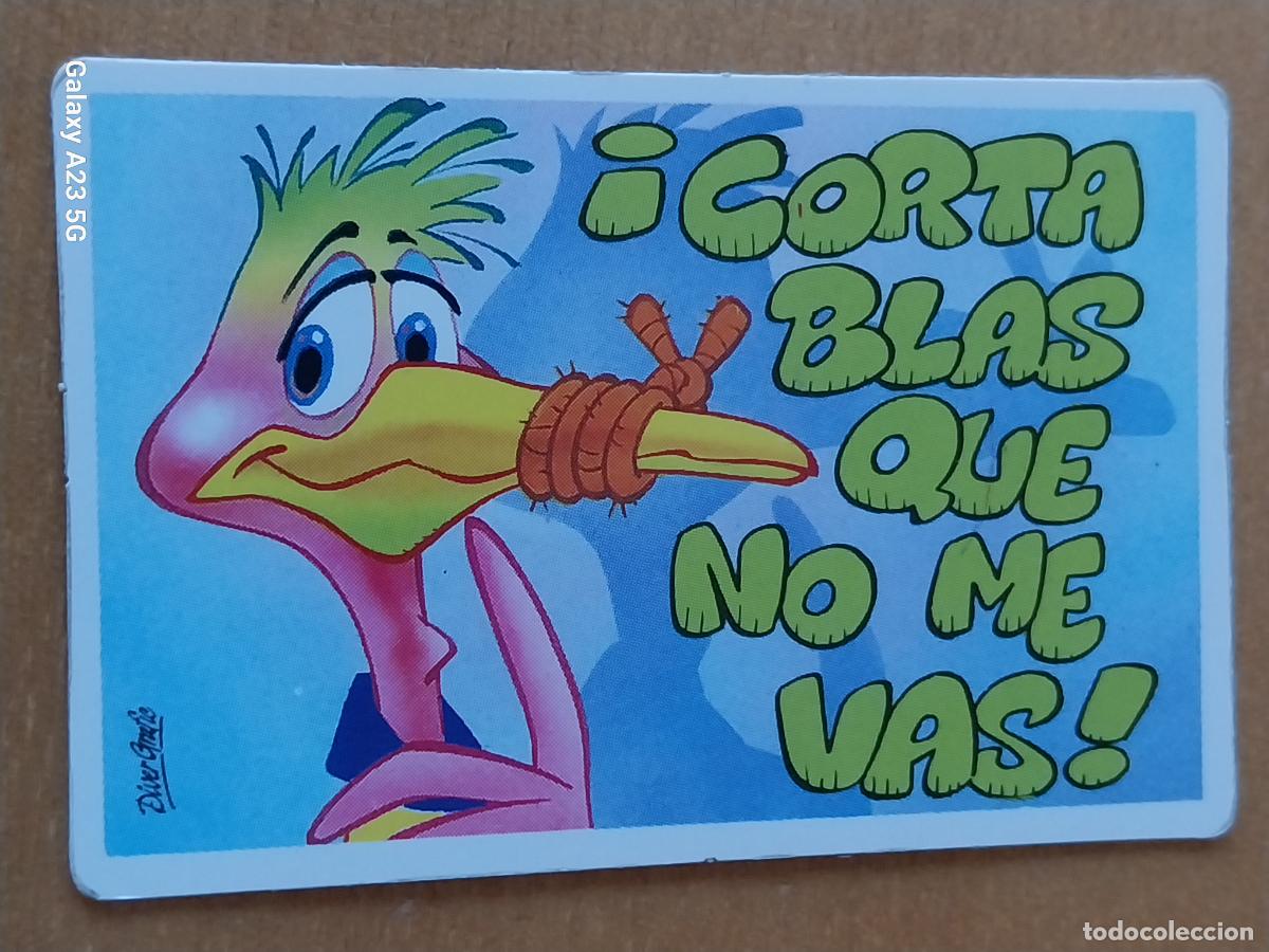 Coleccionismo cromos antiguos: BOLLYCAO PEGUITARJETAS II CORTA BLAS QUE NO ME VAS ORIGINAL PROMO PASTELITOS DIVER GRAFIC A&Ntilde;OS 80