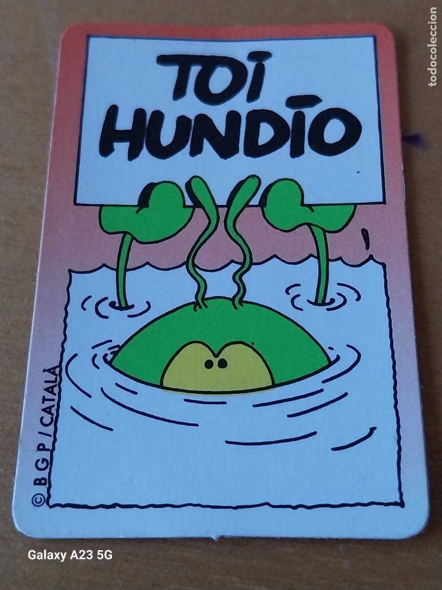 Coleccionismo cromos antiguos: BOLLYCAO BOLLY TOIS TOI HUND&Iacute;O CROMO SIN PEGAR NUNCA ORIGINAL PROMO PASTELITOS CATALA BGP